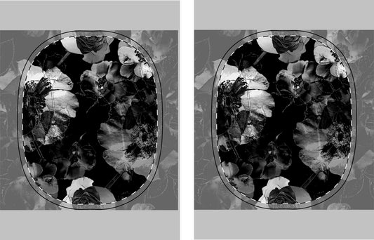 Elegant Floral AirPods Max Shell Case - Stylish Protection for Your Headphones